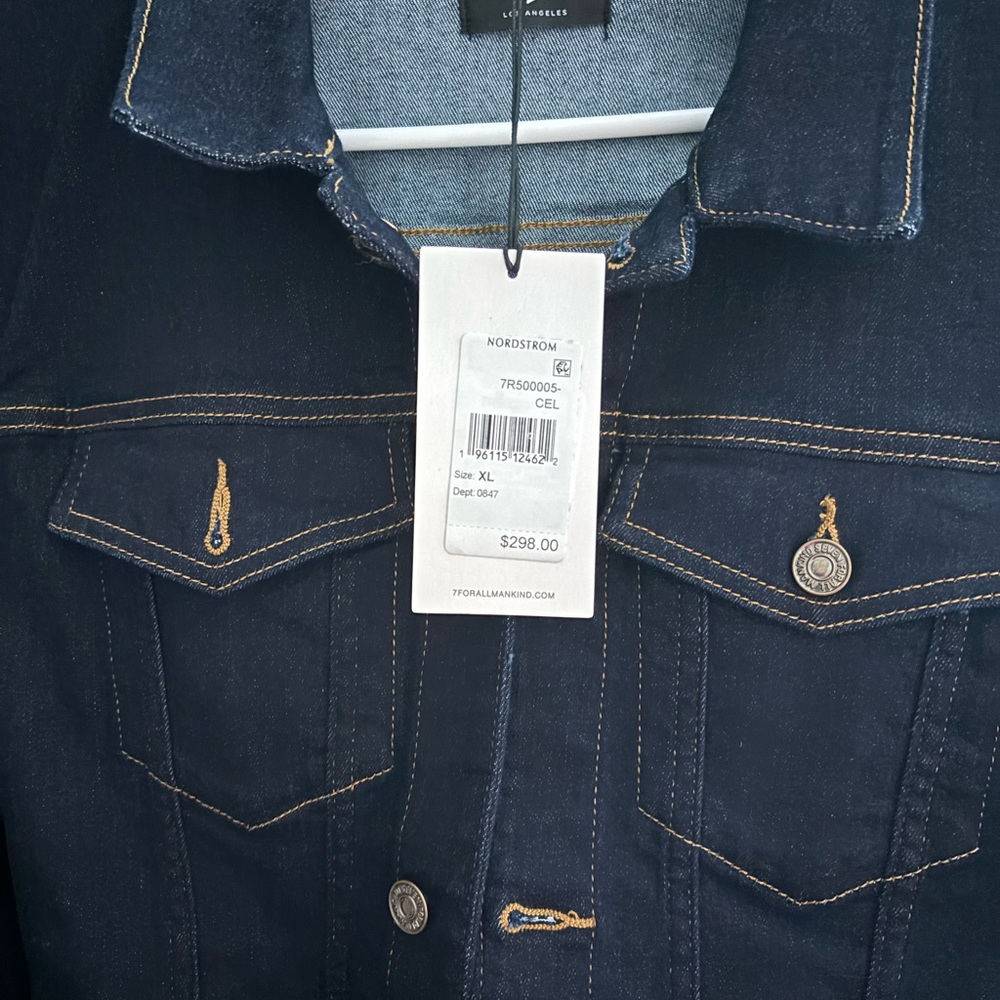 NWT 7 for all Mankind women’s Jean jacket